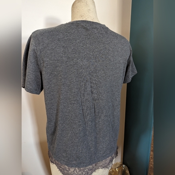 Harry Potter T-Shirt - Three Brothers Deathly Hallows, lace trim. Gray S… - Picture 5 of 9